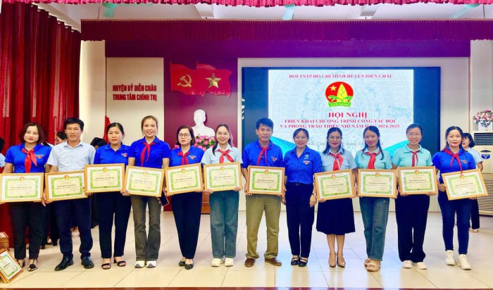 TỔNG KẾT CÔNG TÁC ĐỘI VÀ PHONG TRÀO THIẾU NHI NĂM HỌC 2023-2024 CỦA HUYỆN DIỄN CHÂU