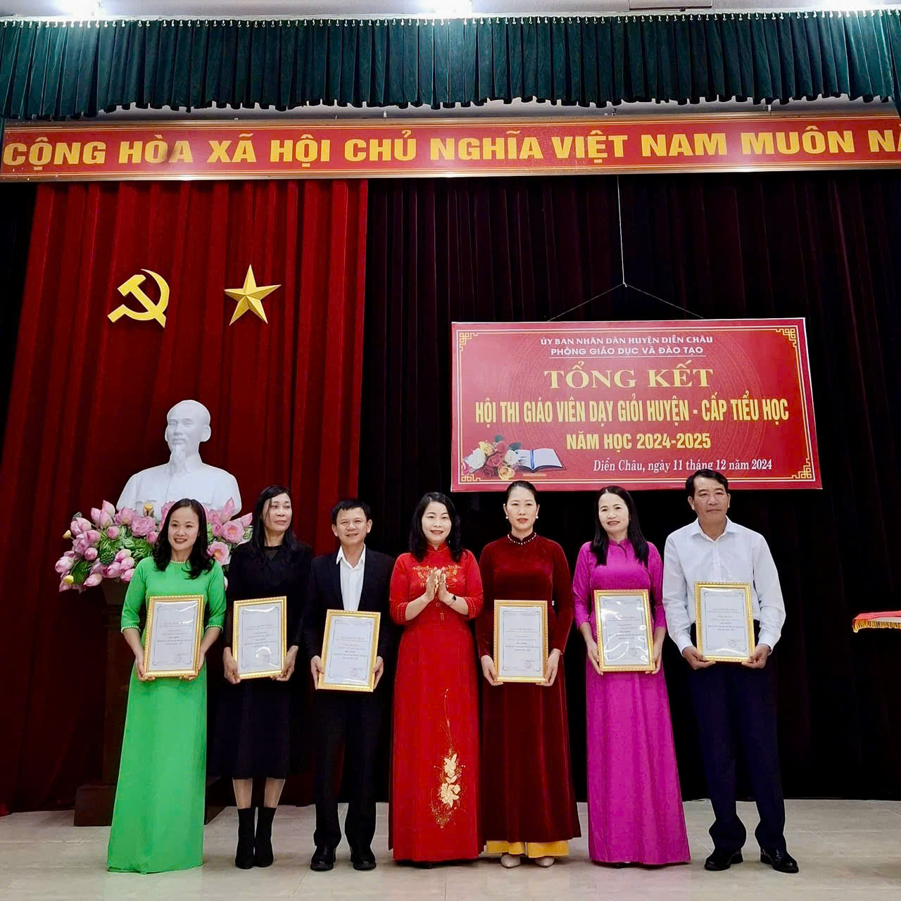 Tổng kết hội thi Giáo viên dạy giỏi cấp huyện